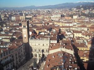 Piazza Erbe from the torre